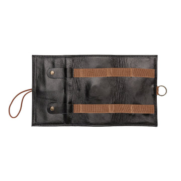 Leather Travel Cable Organizer