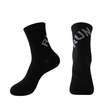 Quick Dry Running Socks Unisex Men Women Middle Tube Quickly Dry Sports Marthon Bike Riding Fitness Training Crew Socks