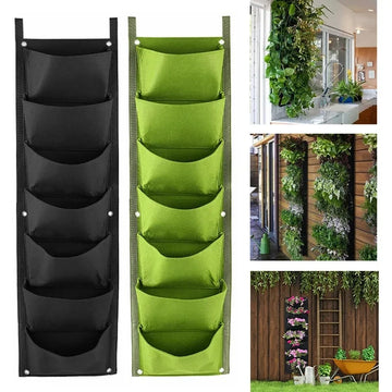 7 Pocket Vertical Plant Grow Bag