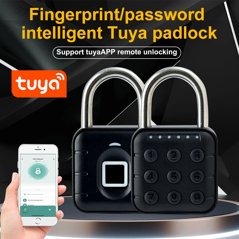 Smart Bluetooth Fingerprint Padlock