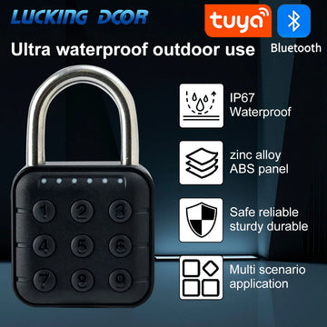 Smart Bluetooth Fingerprint Padlock