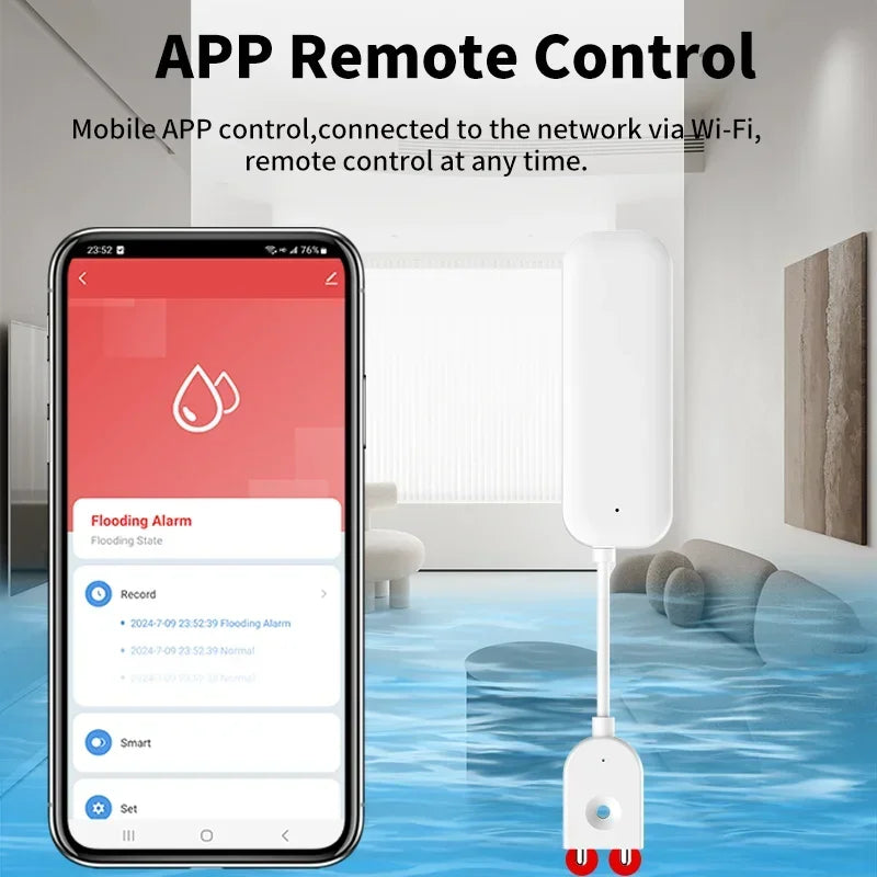 Smart Water Leakage Sensor Alarm