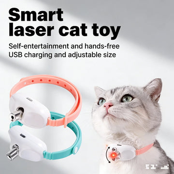 Smart Laser Cat-teasing Collar