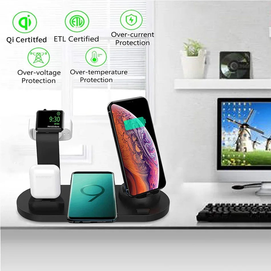 7 in 1 Wireless Charger Stand
