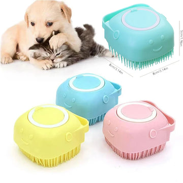 2 in 1 Pet Bathing Brush