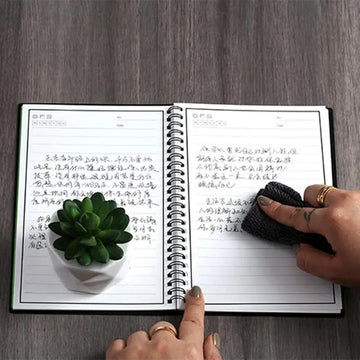 Eco-Friendly Reusable Planner & Notepad