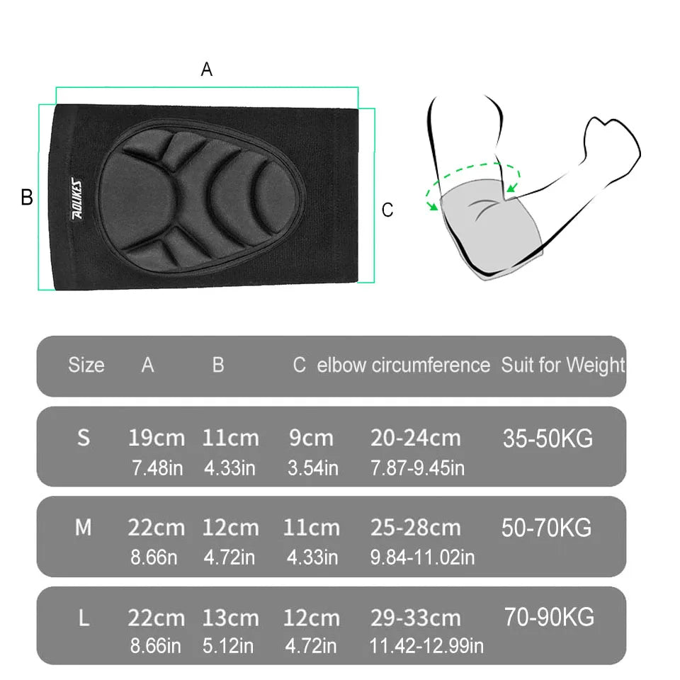 Sports Foam Elbow Pads