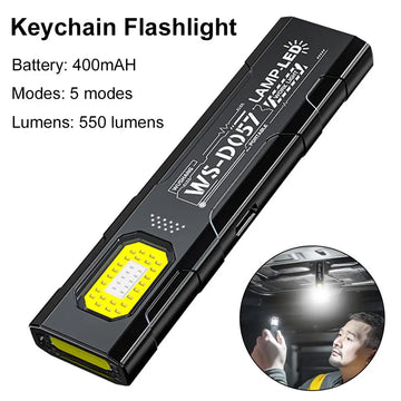 Mini LED Keychain Flashlight