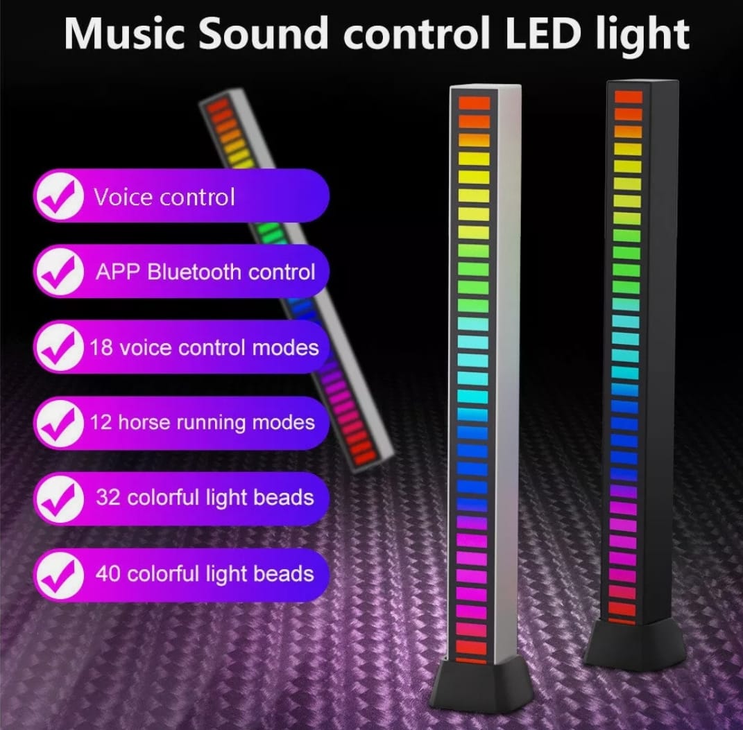 Sound Reactive LED Light Bars